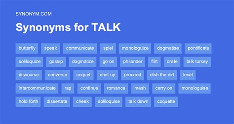 antonyms of talk